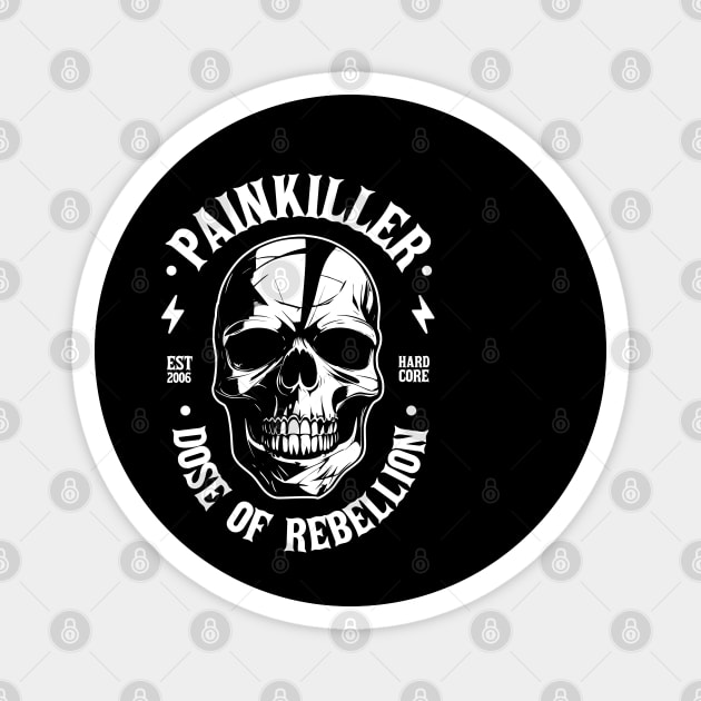 PAINKILLER Magnet by artslaves